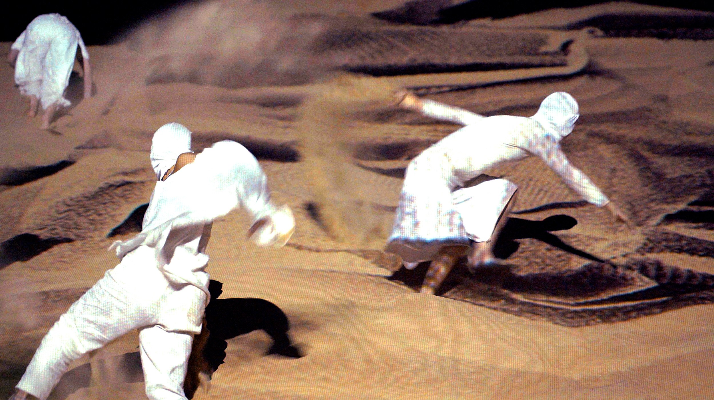A photo from the performance of MUJO